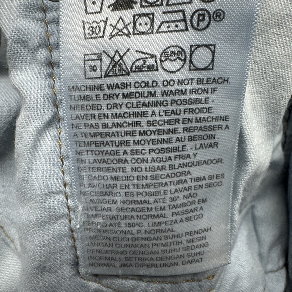 Levi's 502 Jeans Tapered Fit Stretch Denim Mens Big & Tall Size 46x34 Blue - Picture 10 of 11